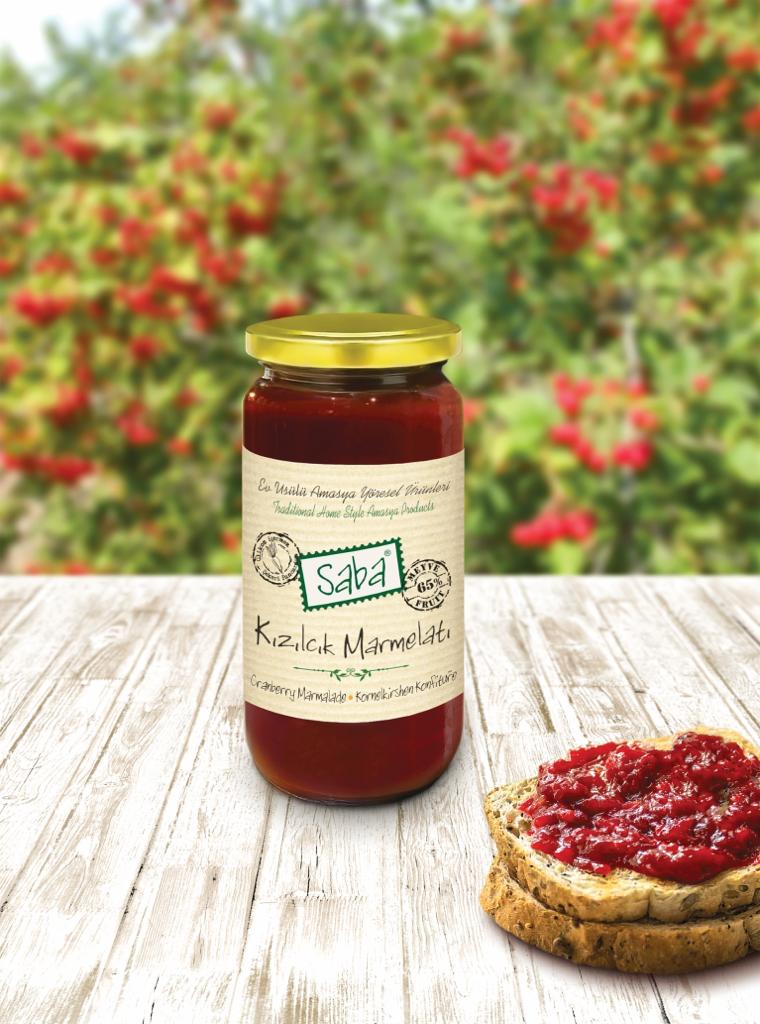 Saba Kızılcık Marmelatı 290 Gr.