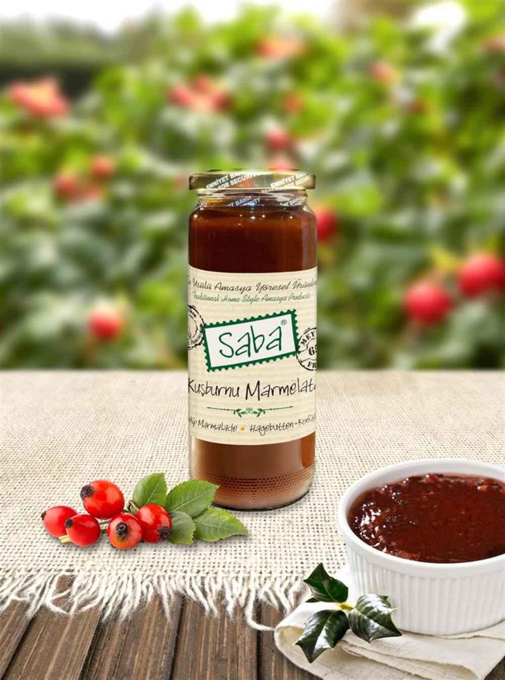 Saba Kuşburnu Marmelatı 290 Gr.